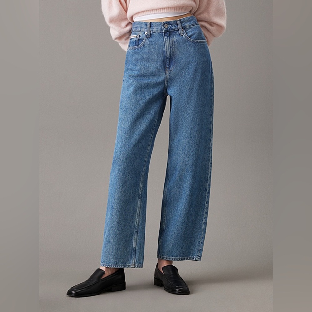 Calvin Klein High Rise Barrel Jeans
